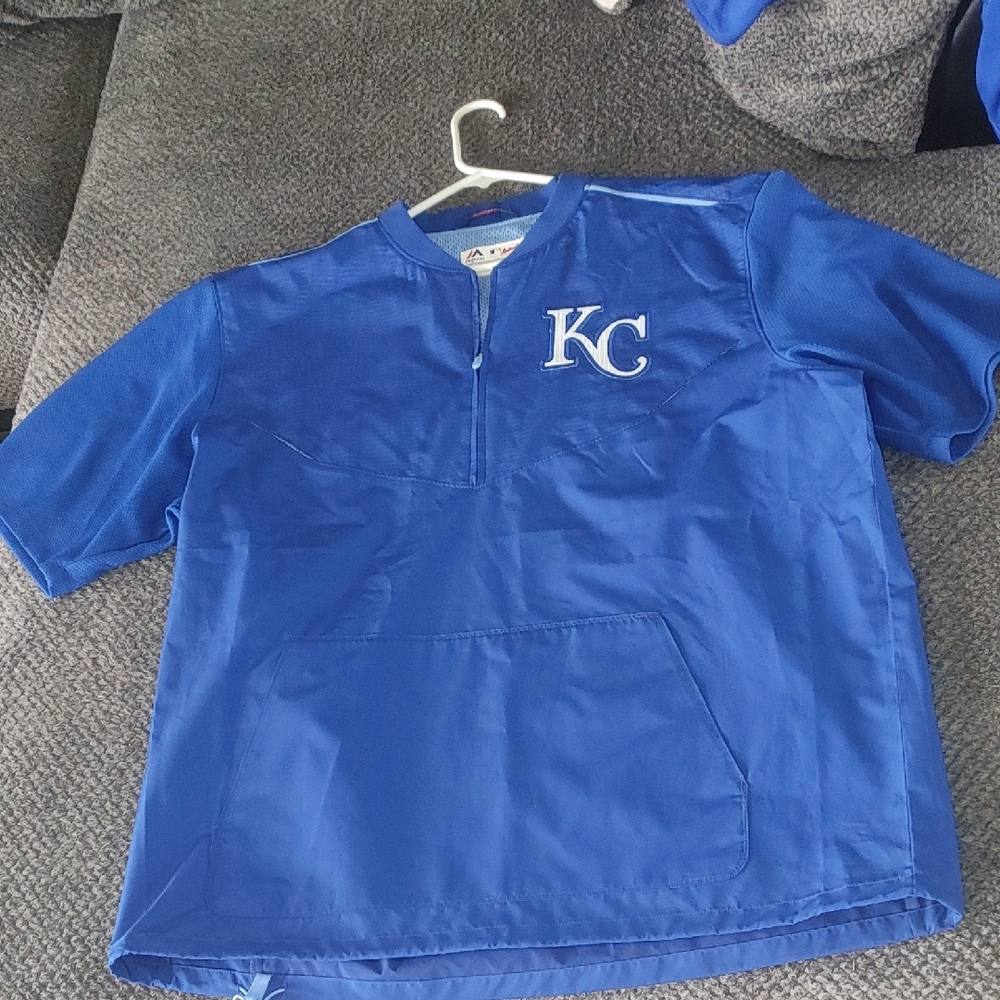 Majestic KC Royals Pullover